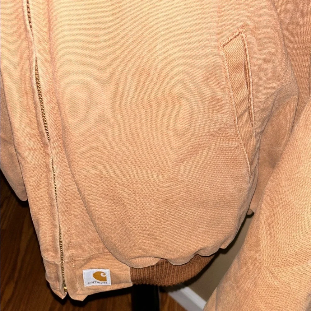 Vintage‎ Carhart J13 BRN Santa Fe Jacket Sandstone Quilted Flannel Lined XXL